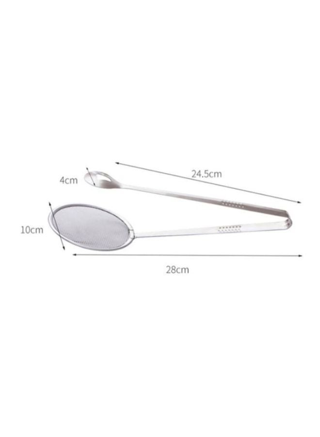 general Oil Seepage Funnel With Filter Screen Silver 28x10cm - Image 2