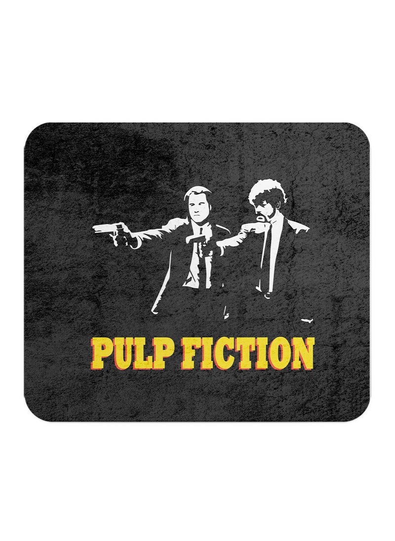 LOUD UNIVERSE Mouse Pad Rectangular Pulp Fiction Style printed anti slip 