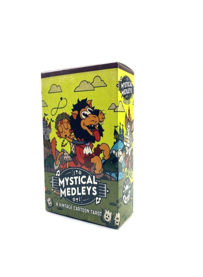 NIBEMINENT Mystical Medleys A Vintage Cartoon Tarot Cards  - Image 2