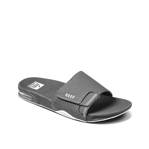 Reef Fanning Slide Men's Comfort Sandals Shadow - 11 Medium - Image 2