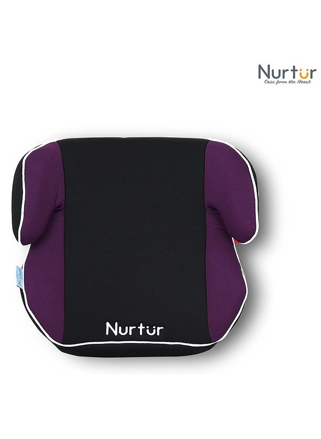 Nurtur - Nova Kids Booster Seat - Arm Rest Easy To Install Universally Fit – Wide Cushioned Base Suitable From 4 Years 12 - Image 1