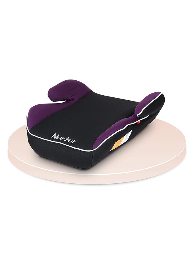 Nurtur - Nova Kids Booster Seat - Arm Rest Easy To Install Universally Fit – Wide Cushioned Base Suitable From 4 Years 12 - Image 1