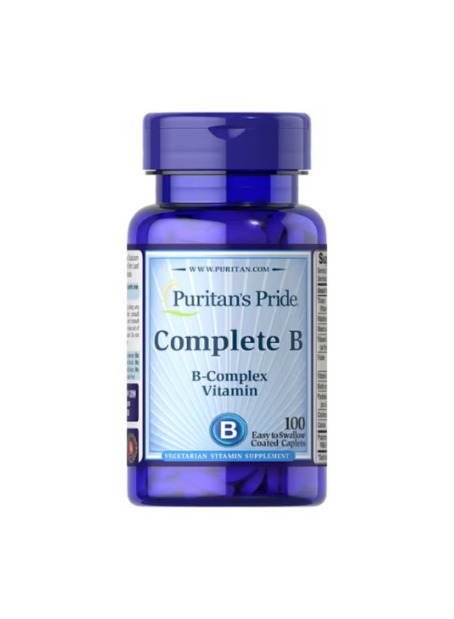 Complete B Complex 100 Caplets