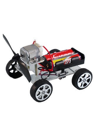 30 Wind-powered car
