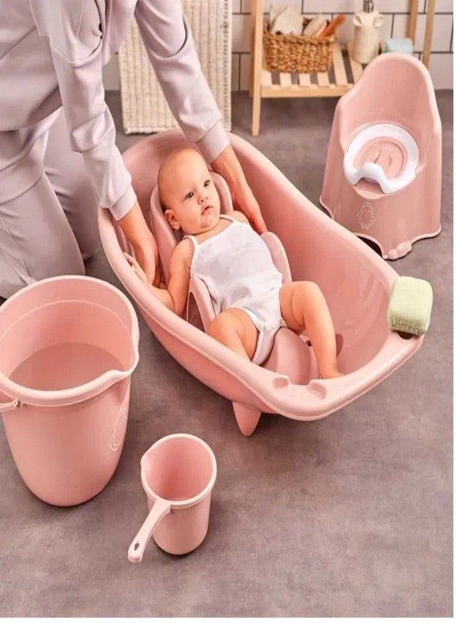 5-Pcs Baby Bath Set - Image 2