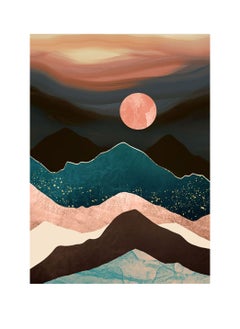 Y&D Diamond Painting Mountain Kit, Art Kits for Adults,Abstract Scenery Paint with Diamonds Round Gift Wall Decor (12x16") (Mountain)  - Image 1