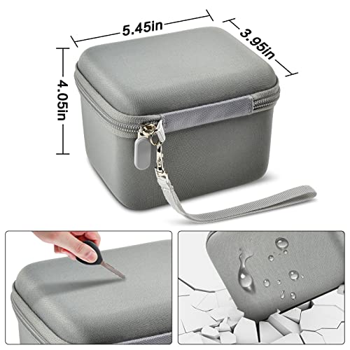 Comecase Vlogging Camera Case Compatible with for Duluvulu/for VJIANGER/for JGIPL/for TEBNGIHNM 4K Digital Cameras for Youtube. Vlog Camera Carrying Storage for Lens, Cable and Other Accessories - Grey - Image 5