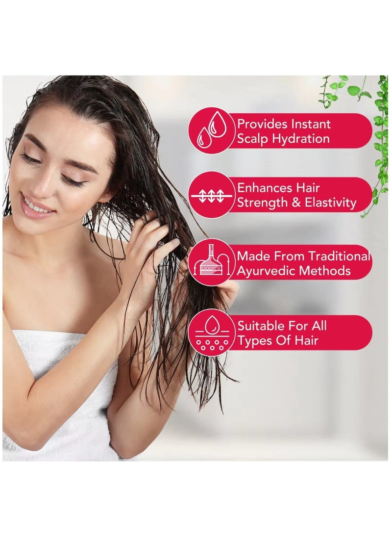 ALIVER 40 Pcs Rosehip Hair Repair Oil Capsules Organic Rosehip Seed Oil with Keratin & Multivitamins Rosehip Hair Repair Oil Shines Nourishing Repair Dry & Damaged Hair Treatment Leave-In Serum - Image 5