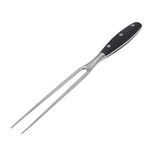 kakamono Carving Knife and Fork Set - with 8" Carving Knife &8" Straight Metal Fork Triple-Rivet German Steel Forged Kitchen Carving Set, Professional Meat Carving Knife Gourmet BBQ Tool Set - Image 4