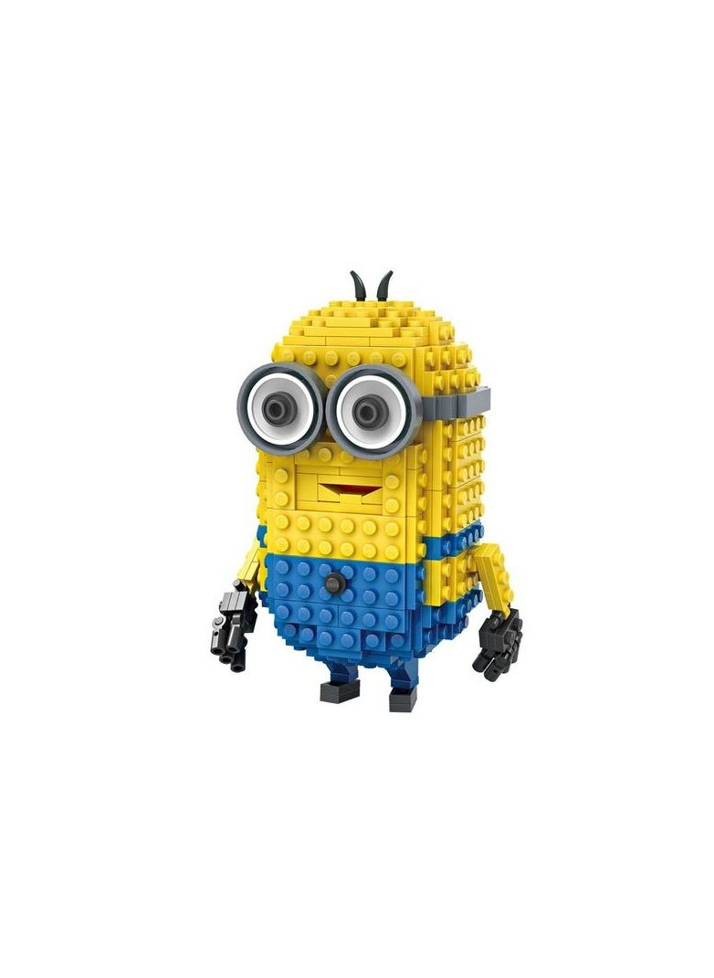 Mini blocks Minions Cartoon Blocks Small Particle Building Blocks - Spark Creativity with Children's Puzzle Model Toys  - Image 1