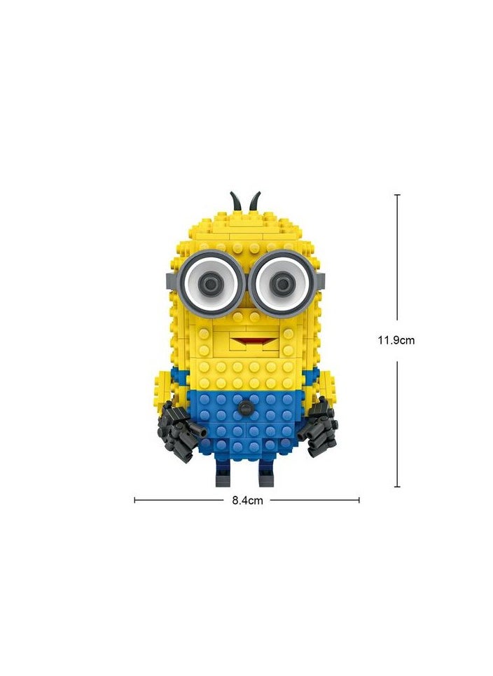 Mini blocks Minions Cartoon Blocks Small Particle Building Blocks - Spark Creativity with Children's Puzzle Model Toys  - Image 2