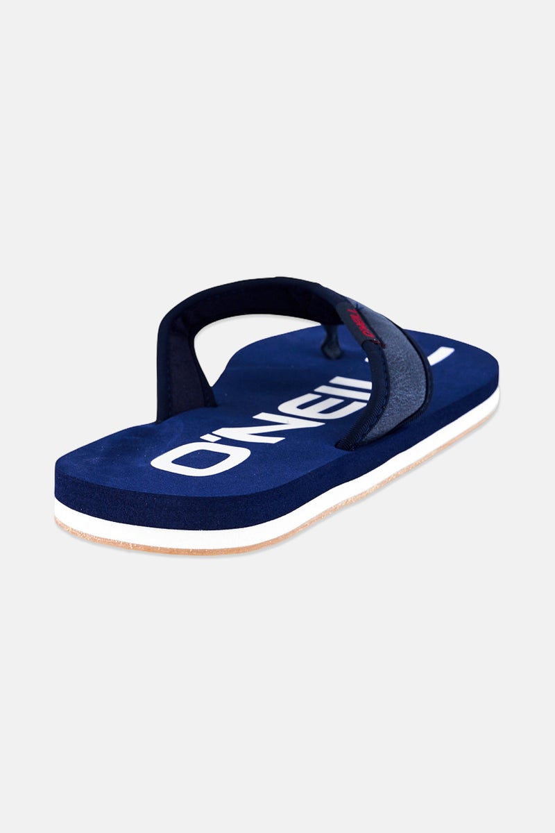O'NEILL Men Jacky Brand Logo Slip On Flip Flop, Dusty Navy - Image 2