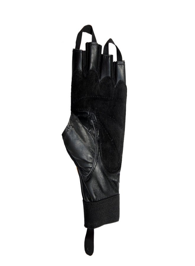 Massive Speed System XPEED Gym Fitness Glove Free Size for Men & Women Leather Weight Lifting Glove - Image 3