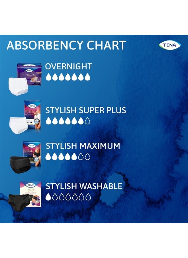 Tena Incontinence Underwear for Women, Overnight Absorbency, Intimates - X-Large - 48 Count  - Image 5