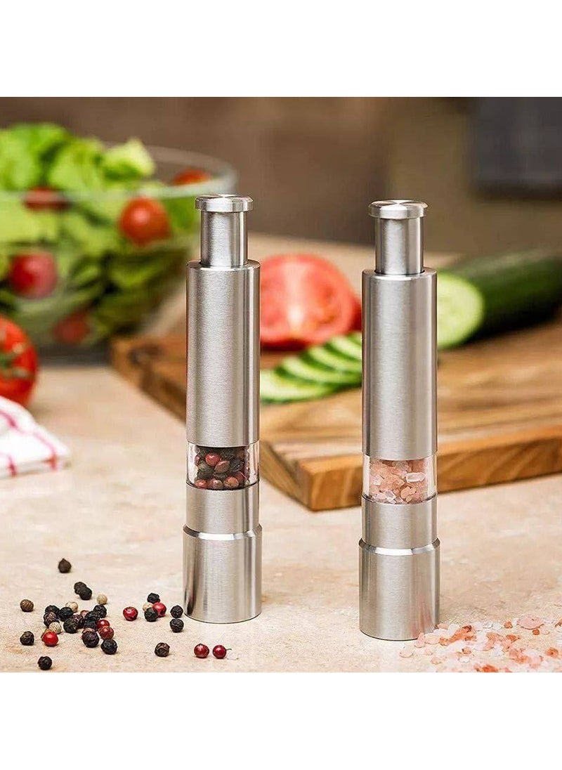 Generic - 304 stainless steel pepper grinder, luxurious material and powerful weapon - Image 1