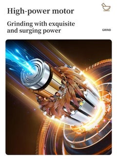 XiuWoo 800g Grinder, 304 Stainless Steel Powder Grinder, Ultra-Fine Grinding Technology, Can Grind Coffee Beans and Grains, Suitable for Home Restaurant Hotel  - Image 5