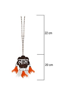 Gopinath Autolink Gopinath Autolink Car Home Wall Hanging Decor Ornament Accessories Good Luck Charm Protection Interior Shubh Labh showpiece  - Image 3