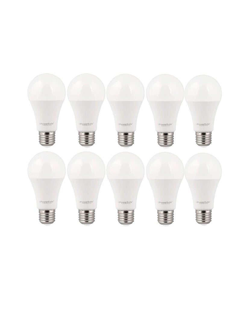 PowerSafe Energy Saving 5W LED Bulb 450 Lumen Day Light E27 Holder with Surge Protection Pack of 10 - Image 1