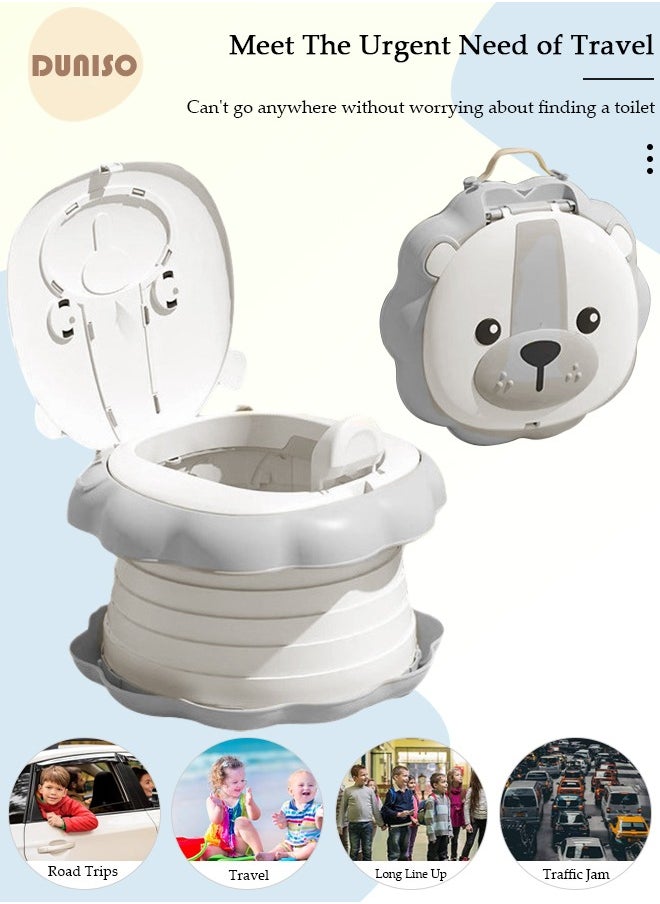 Folding Potty Training Toilet for Kids, Folding Car potty with Storage Bags, Travel Potty Chair for Kids, Portable Toilet for Camping Outdoor and Indoor - pzsku/ZDBB90669CE05F10CF117Z/45/_/1723514817/2119d058-0065-458c-ac03-199a4164fbeb