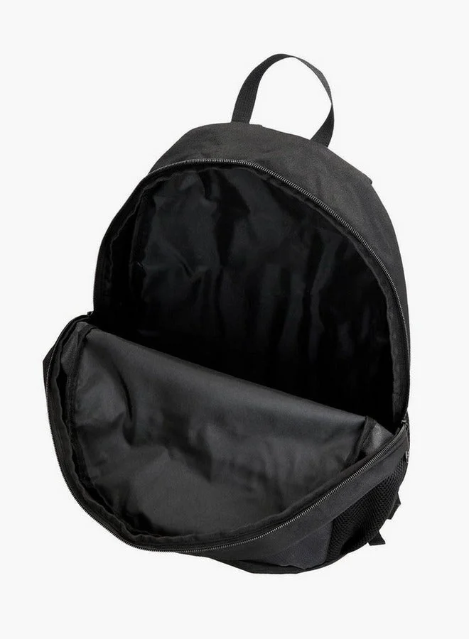 Reebok  Logo Print School Backpack With Adjustable Straps And Zip Closure - 38X19X43 Cm  | Best Price UAE