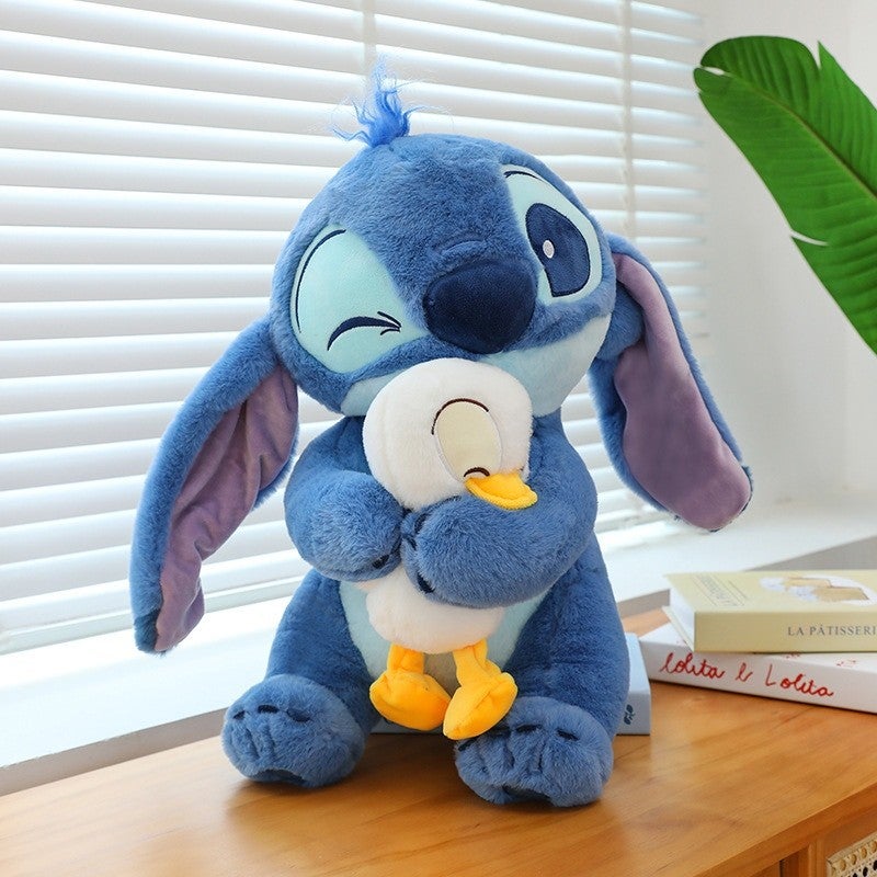 Stitch Plush Toy - Blue Color, Soft Stuffed Animal, Birthday Gift - Image 1