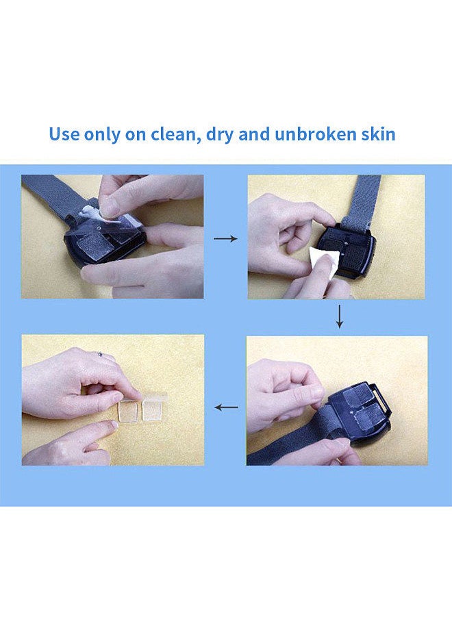 Generic - Self-adhensive Electrodes Replacement Pad for Intelligent Snore Stopper Infrared Ray Detects Wristband - Image 1