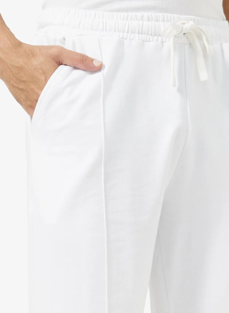 Seventy Five Basics Pintuck Relaxed Fit Joggers