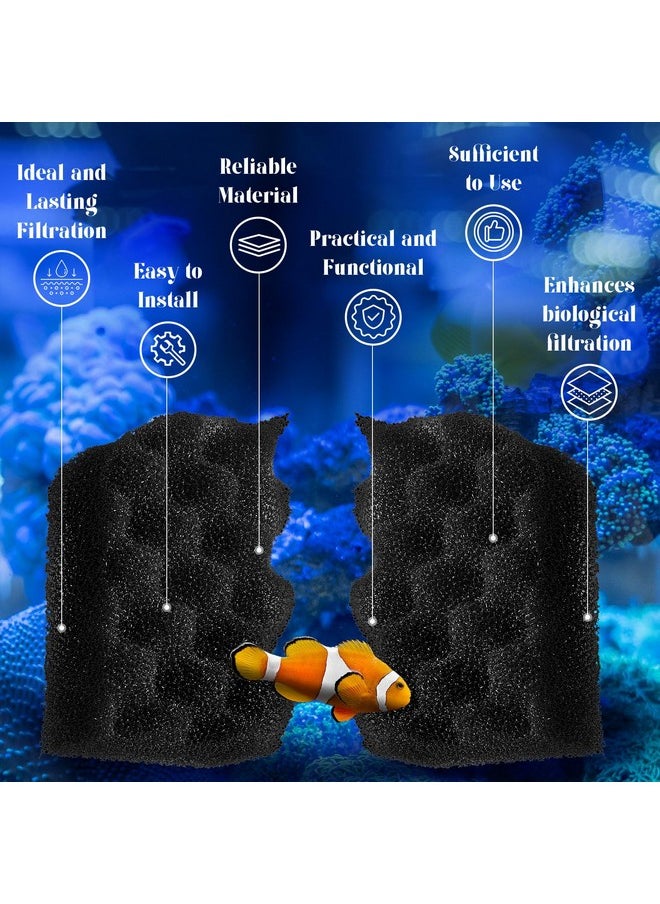Maxcheck Maxcheck 20 Pcs Foam Filters Pads Compatible with Fluval 304/305/ 306/404/ 405/406 Foam Filter Media Replacements Sponges for Aquarium Canister Accessories  - Image 5