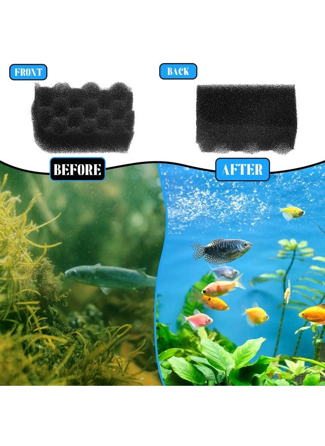 Maxcheck Maxcheck 20 Pcs Foam Filters Pads Compatible with Fluval 304/305/ 306/404/ 405/406 Foam Filter Media Replacements Sponges for Aquarium Canister Accessories  - Image 3