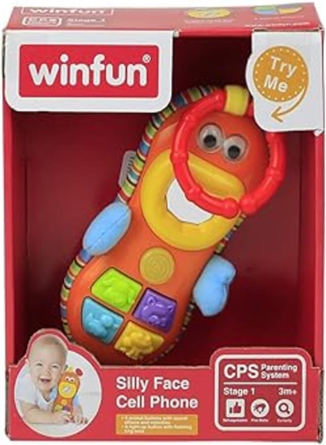Silly Face Cell Phone