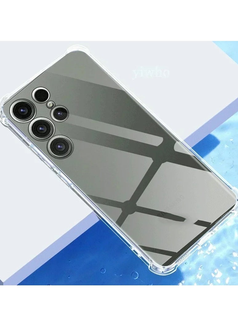 Generic Case for Samsung Galaxy S25 Ultra Clear TPU Four Corners Protection Cover Transparent Soft funda  - Image 5