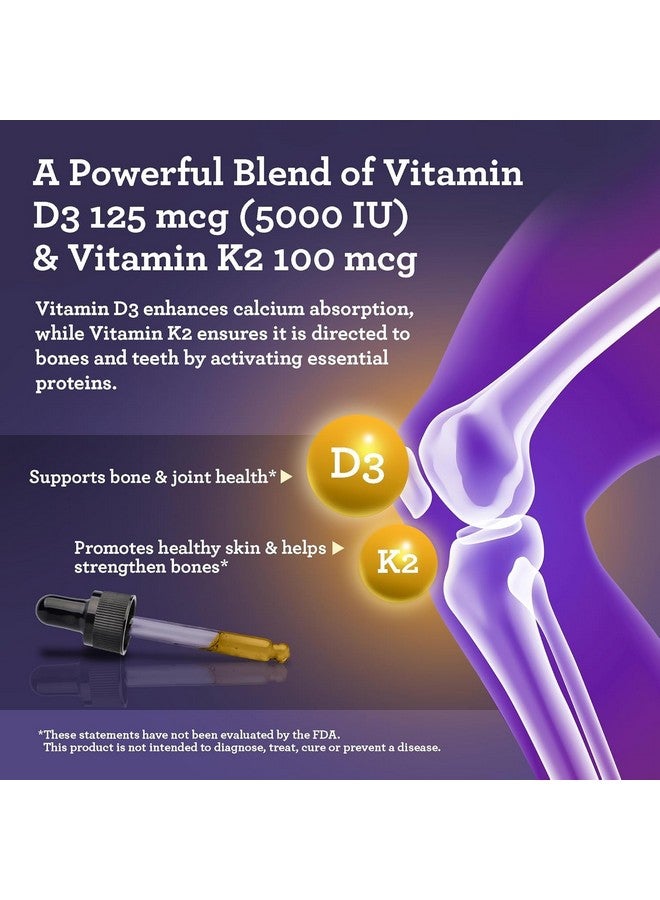 GuruNanda زيت الحبة السوداء من جورو ناندا، معصور على البارد من النيجيلا سativa - غني بفيتامين D3 5000 وحدة، K2 و E، يحتوي على ثيموكينون عالي | مضاد أكسدة قوي لدعم المناعة، غير معدل وراثيًا، 2 أونصة سائلة - Image 5