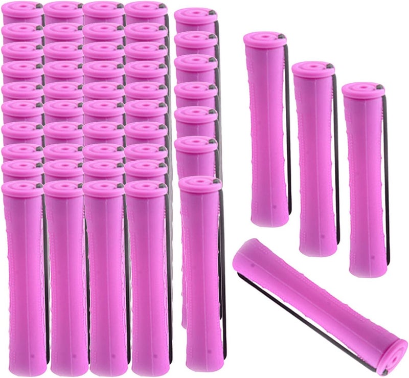 كلاراكو بكرات تجعيد الشعر الباردة، مناسبة للشعر الطويل والقصير، بأحجام صغيرة ومتوسطة وكبيرة، بدون حرارة، عبوة واحدة من 50 قطعة، أدوات تصفيف الشعر، 1.9 سم - Image 1