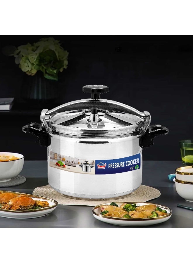 Timmy 7LtrLiters Timmy Aluminium Pressure Cooker 7L | Durable Body | Fast Heat Distribution | Safe & Efficient Cooking | Large Capacity | Gas Stove Compatible | Easy to Clean Finish silver - Image 5