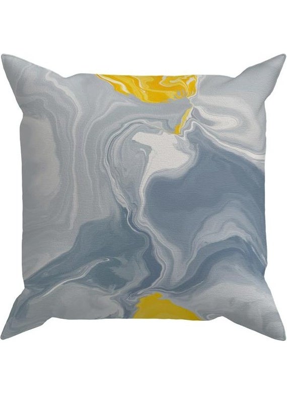 Evdeki Çarşı Evik Marble 4-Piece Throw Pillow Case DS4  - Image 4