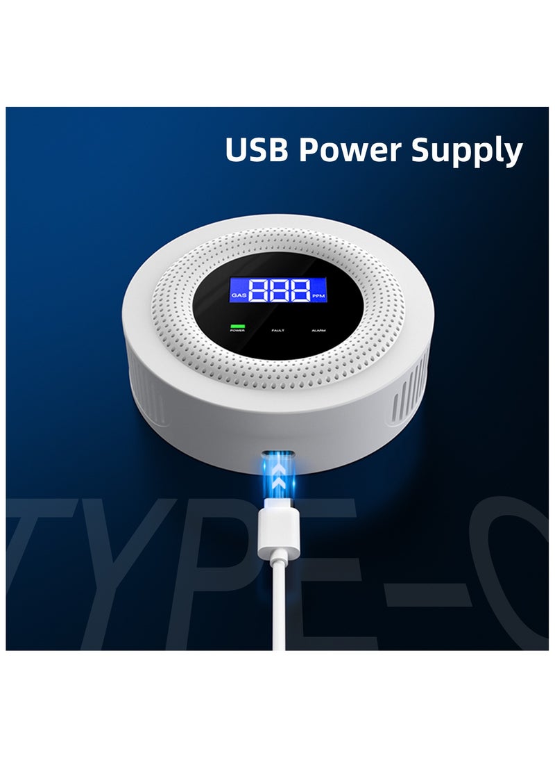 UanTii Tuya WiFi Natural Gas Leak Detector LPG Leakage Sensor  - Image 4