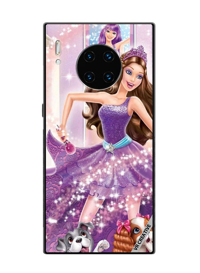 VR CREATIVE Protective Case Cover For Huawei Mate 30 Pro Princess Barbie Design Multicolour - Image 1