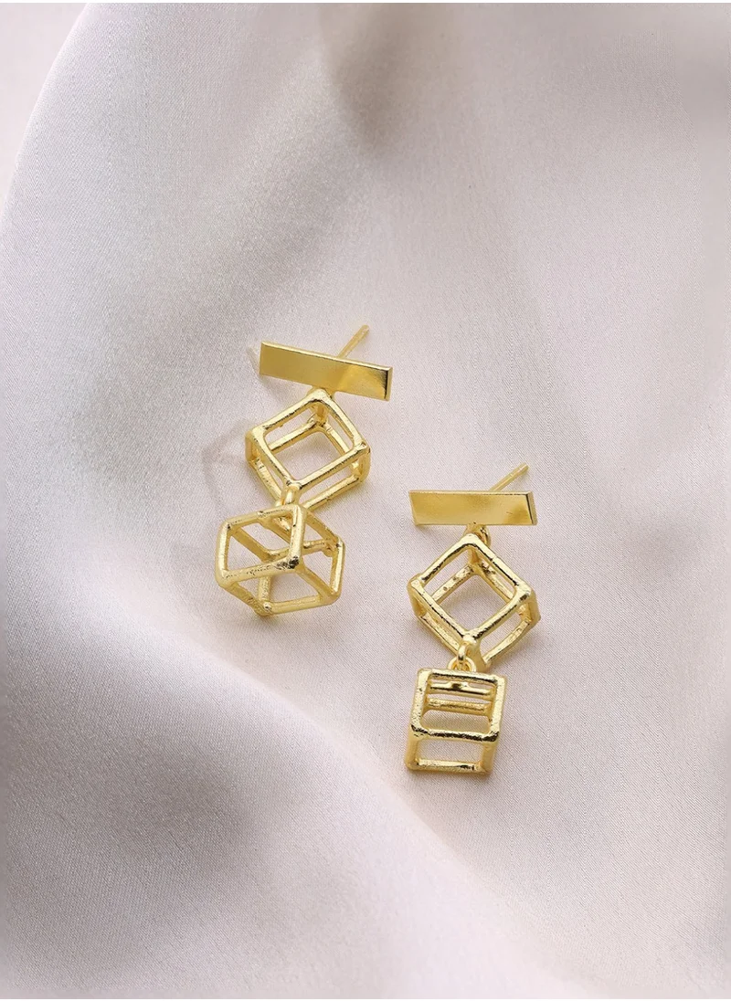 برياسي Plated Drop Earrings