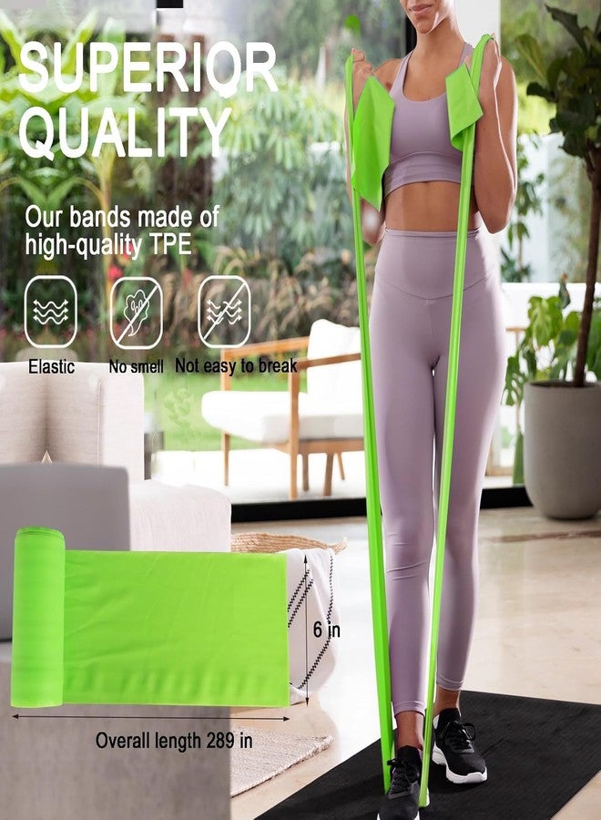 GymWar Resistance Bands Professional Bulk Rolls. Elastic Physical Therapy Band. Resistance Bands Elastic Exercise Bands for Recovery, Physical Therapy, Yoga, Pilates, Rehab,Fitness (Green) - Image 4