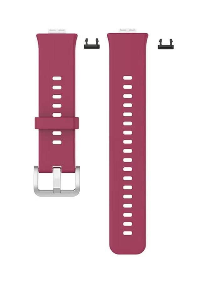 FITME Replacement Band For Huawei Watch Fit Claret - Image 2