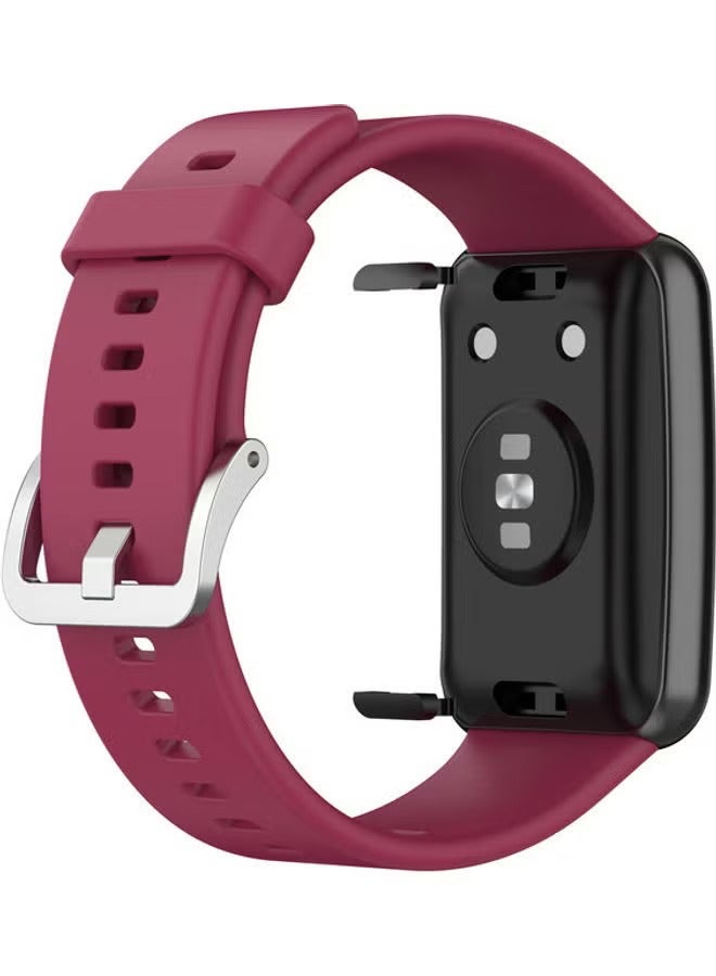 FITME Replacement Band For Huawei Watch Fit Claret - Image 4