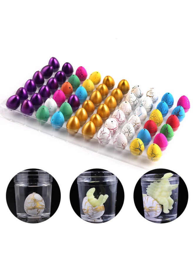 Small Dinosaur Egg Hatching Water Expansion Children's Educational Street Stall Toy Fossil Digging Dinosaur Model For Kids-Color:Note: If There Are Less Than 60 Single Models, They Will Be Shipped R - Image 1