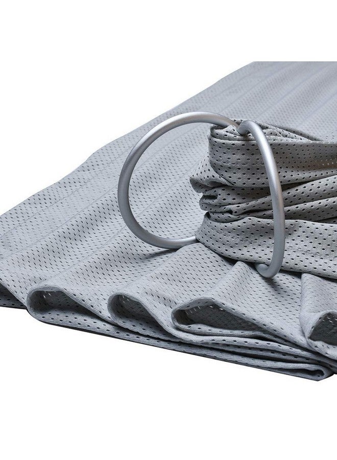 accmor حلقة حمل الأطفال من الألمنيوم Accmor 3 بوصة، حلقات ملائمة ناعمة للأطفال الرضع والأطفال الصغار والأطفال حديثي الولادة (فضي) - Image 4