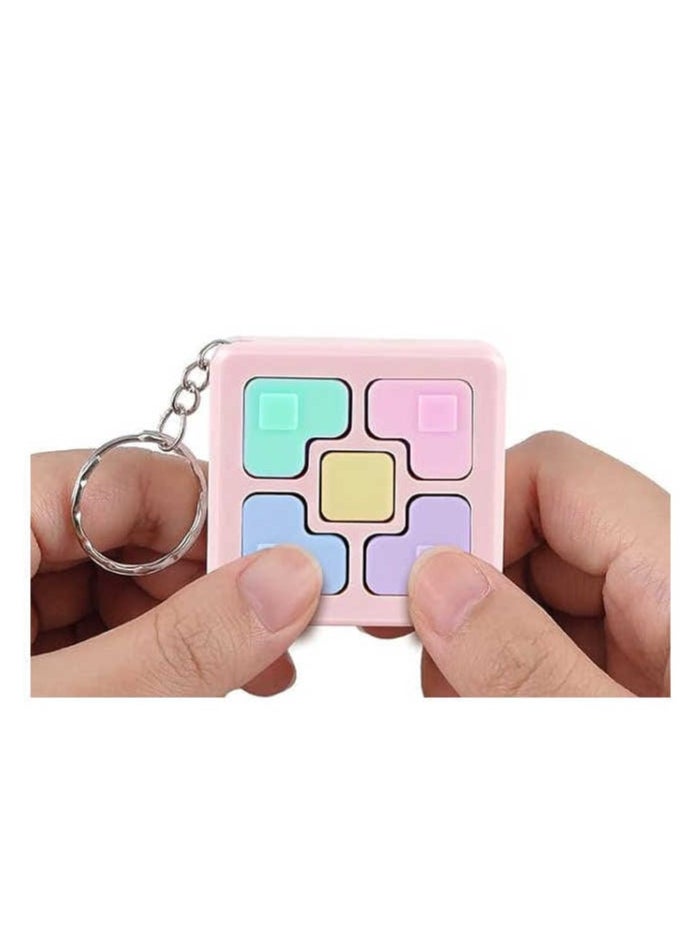 Generic - Game Console, Handheld Electronic Memory Game with Lights and Sounds Classic Electronic Memory Game for Kids Hand-Brain Coordination Training - Image 1