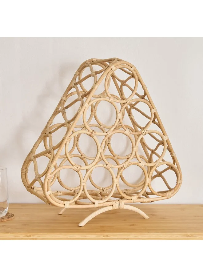 Home Box Boho Bliss 10-Bottle Holder 43 x 44 x 16 cm