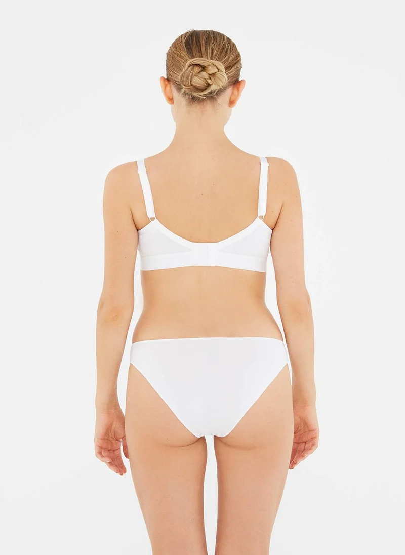 dagi Soft Bra Interlock Non Padded Wireless Fixed Strap Underwear