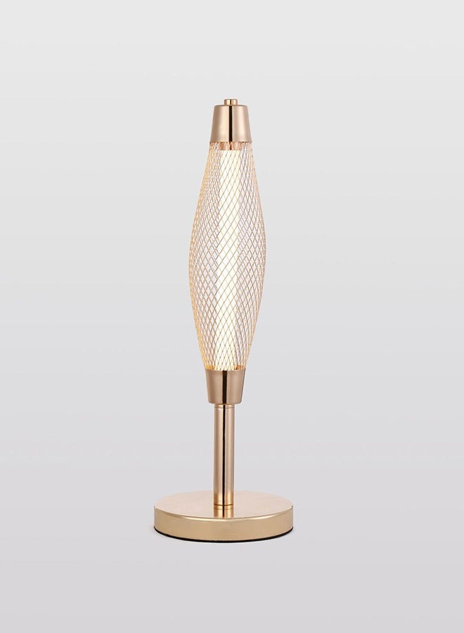 BUY4LESS -  Modern Lighting, Table lamp, Light, Gold Color Colored luxury Table lamp, 45x15 cm, Suitable for bedside, living room - Image 1