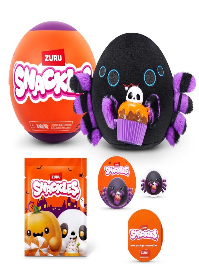 Snackles Halloween Series 1 5-inch Plush by ZURU, Plush with Snack Accessory - Image 1