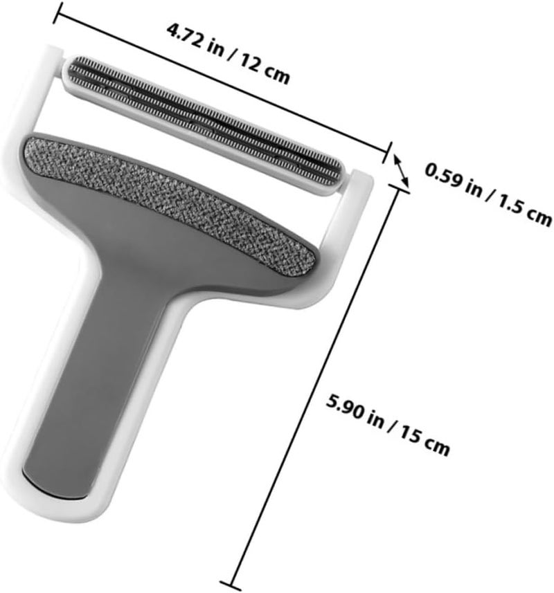 Reusable Pet Hair Brush and Lint Remover for Clothes, Dog Hair Scraper and Sweater Fuzz Shaver, Manual Fabric De-Pilling Tool for Coats, Furniture, and Couch Cleaning - Image 2