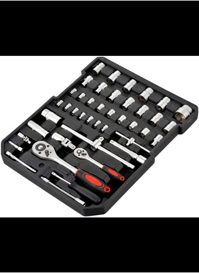 ABBASALI Professional Household Tool Set Hardware Tools Manual Tool Set Car Repair Tools With Toolbox  - Image 3